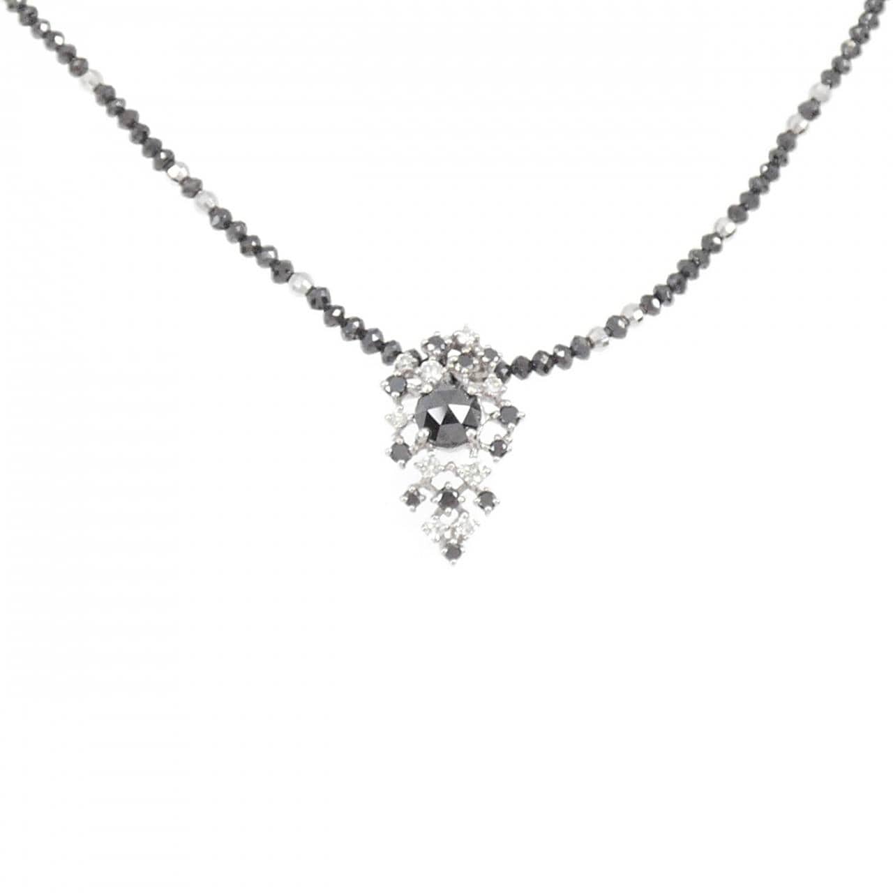 K18WG ダイヤモンド ネックレス 1.56CT
