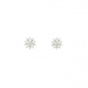 【新品】PT900 ダイヤモンド ピアス 0.30CT