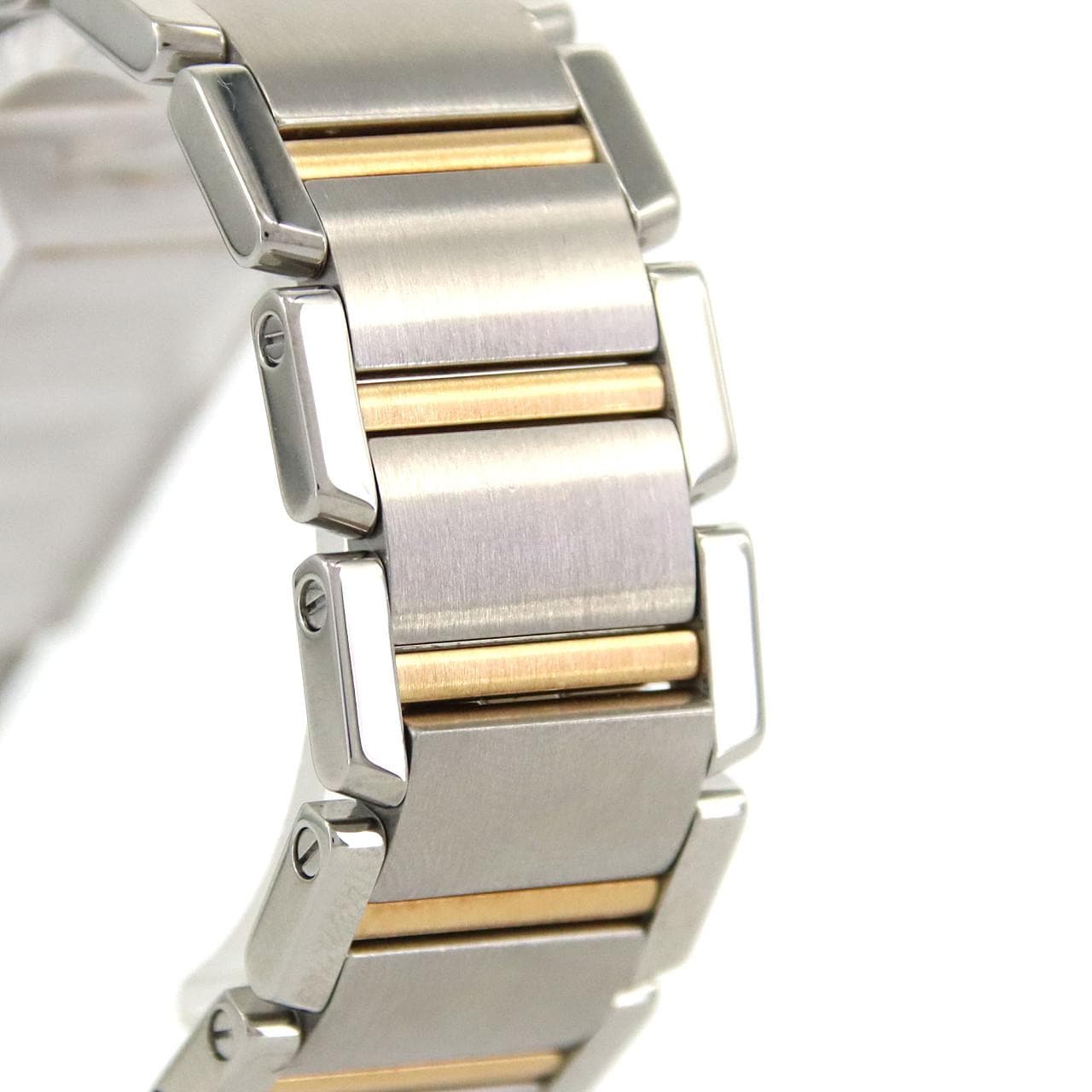 Cartier Tank Francaise MM Date Combi W51012Q4 SSxYG Quartz