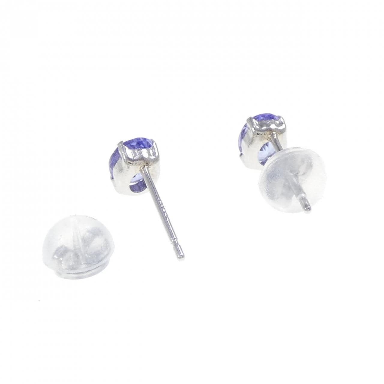 [新品] PT900坦桑石耳環