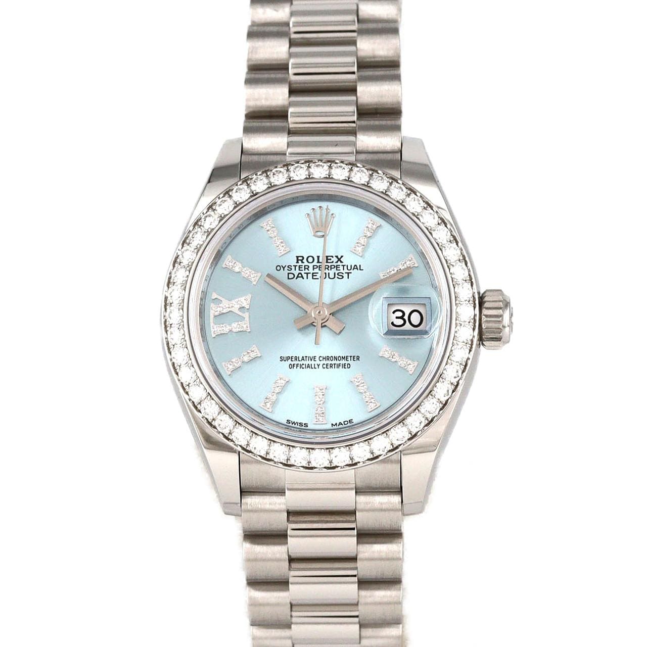 ロレックス デイトジャスト 279136RBR PT 自動巻 ランダム番