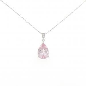 PT950/PT850 モルガナイト ネックレス 3.00CT
