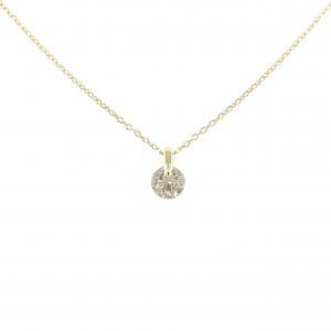 K18YG ダイヤモンド ネックレス 0.35CT