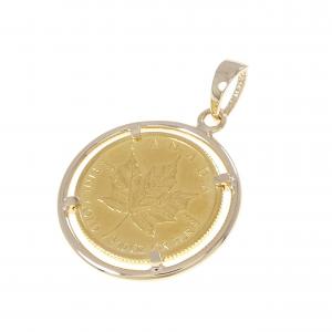 14K(枠) コイン ペンダント
