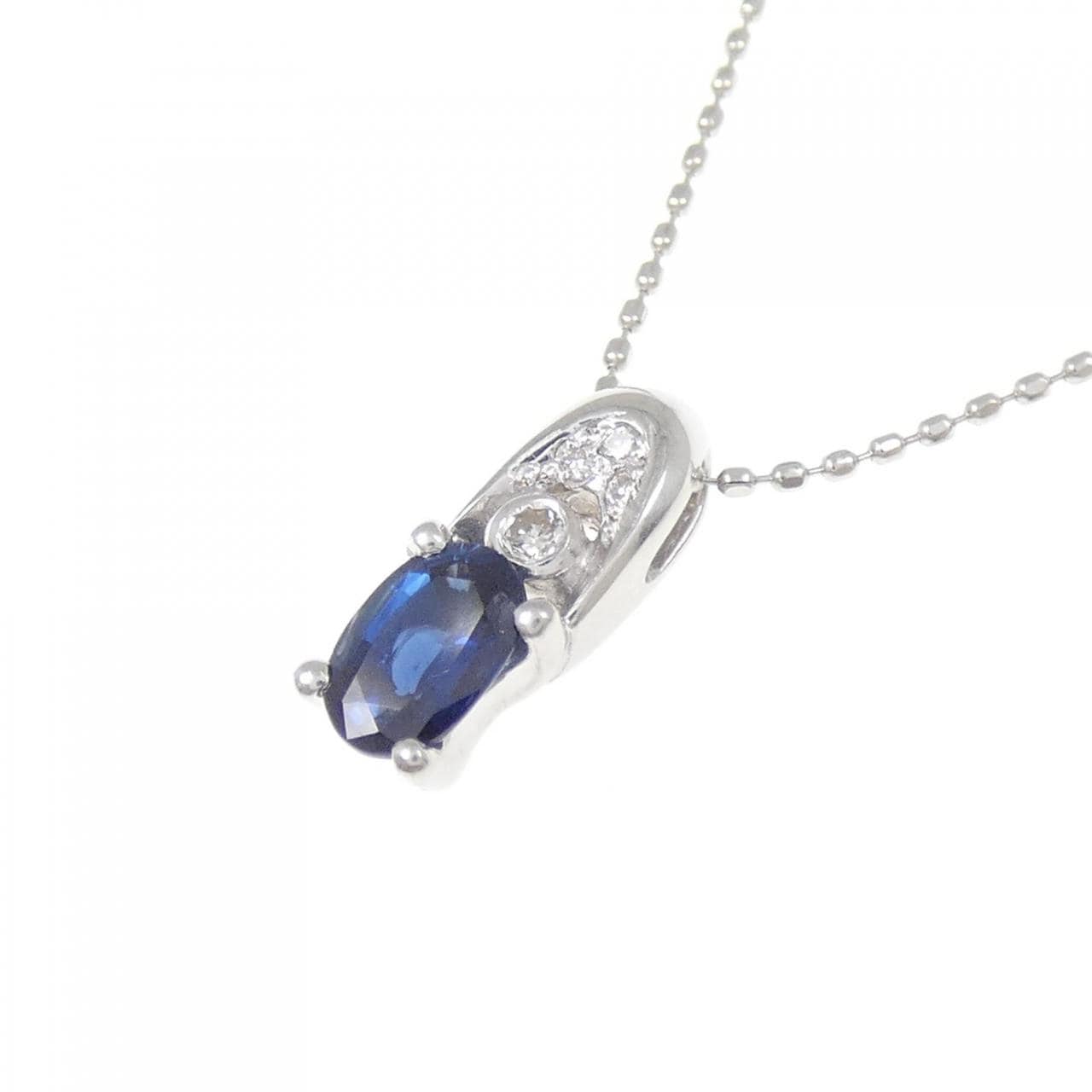 PT900/PT850 サファイヤ ネックレス 0.56CT