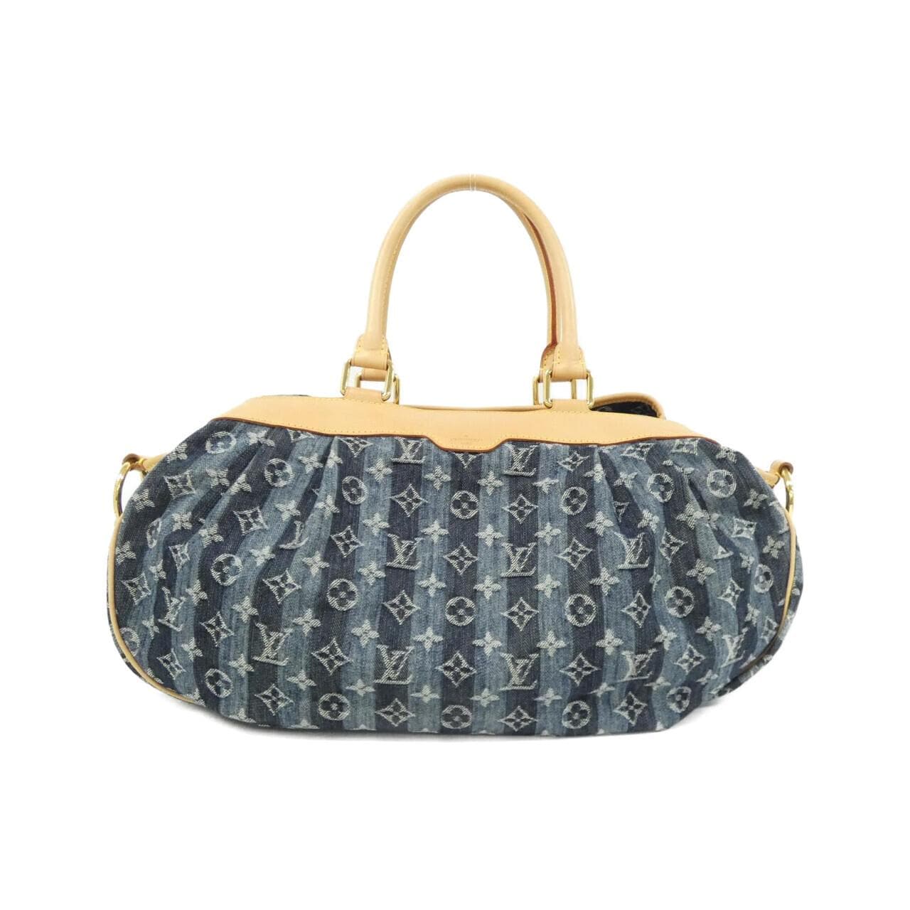 ルイヴィトン モノグラム デニム カバ レイエ GM M95336 バッグ