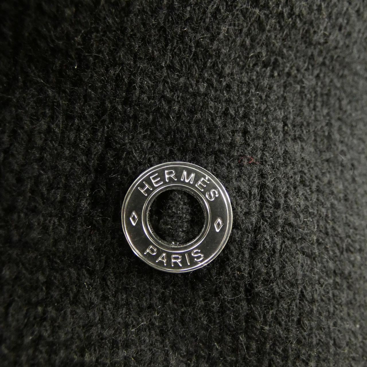 エルメス HERMES カナディアンボタン 5E2727D1 カーディガン