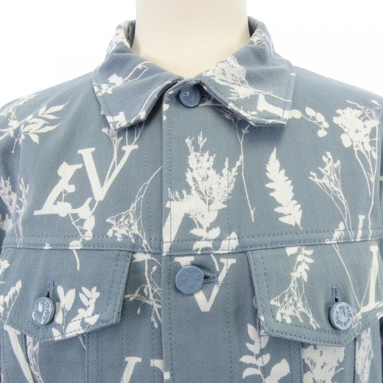 ルイヴィトン LOUIS VUITTON DNAリーフデニムジャケット HNA59WNF1 デニムジャケット