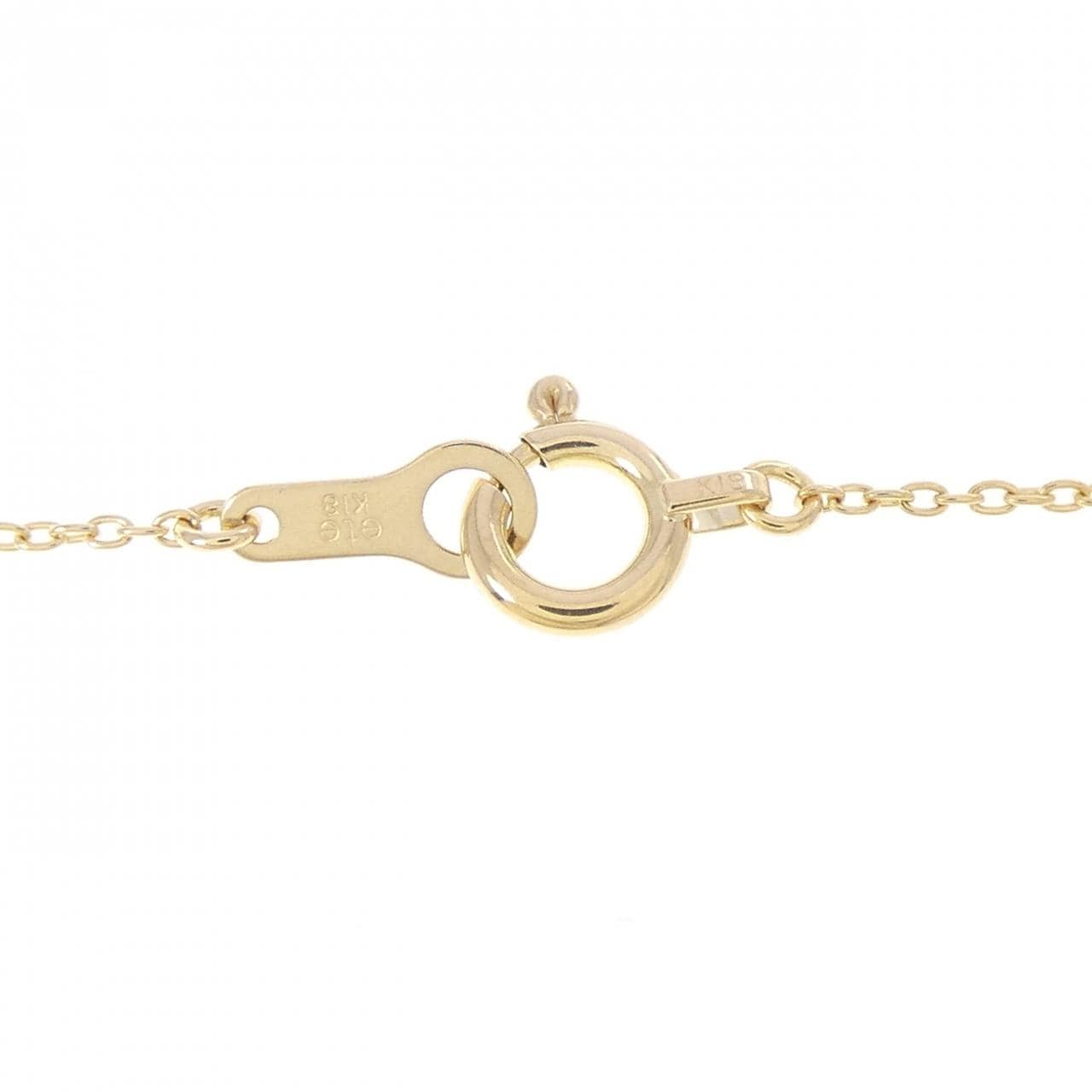 エテ ホースシュー ダイヤモンド ネックレス 0.04CT