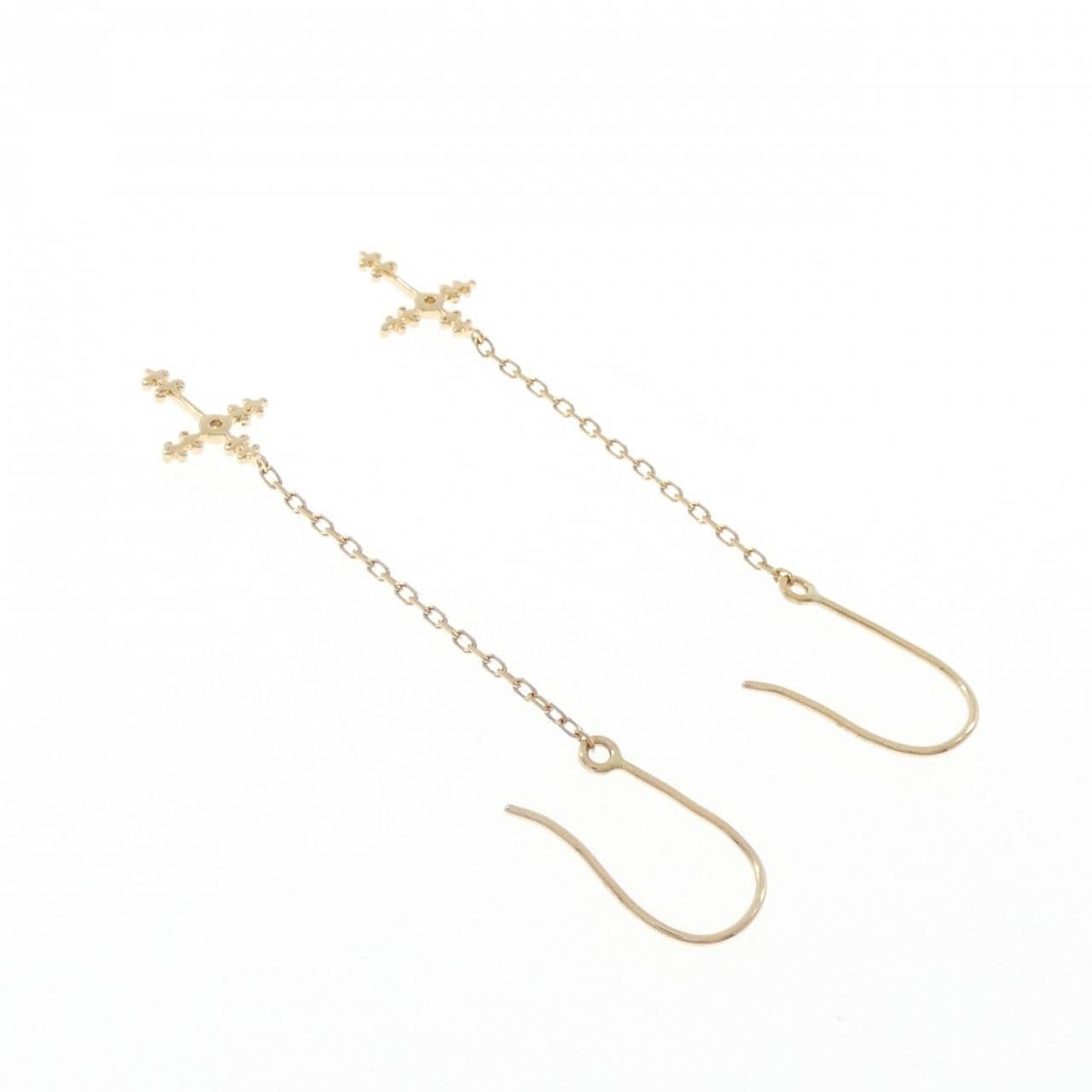 Orefice Cross Diamond Earrings