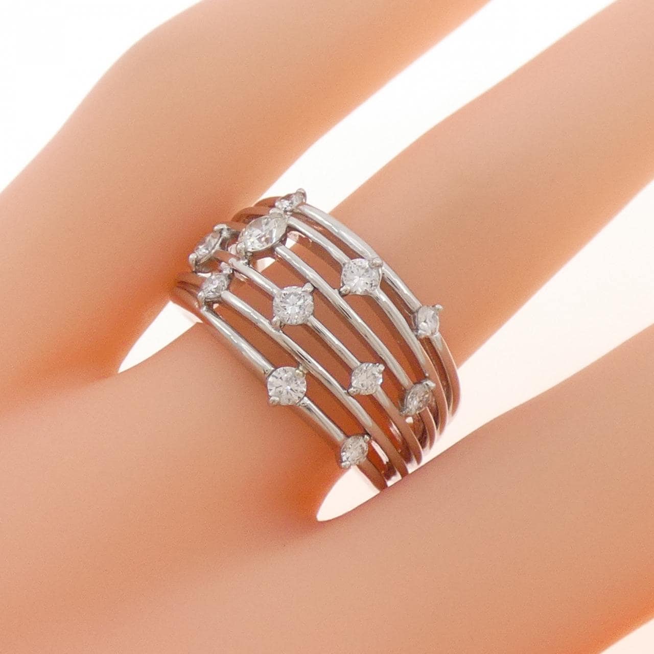 PT900 ダイヤモンド リング 0.50CT