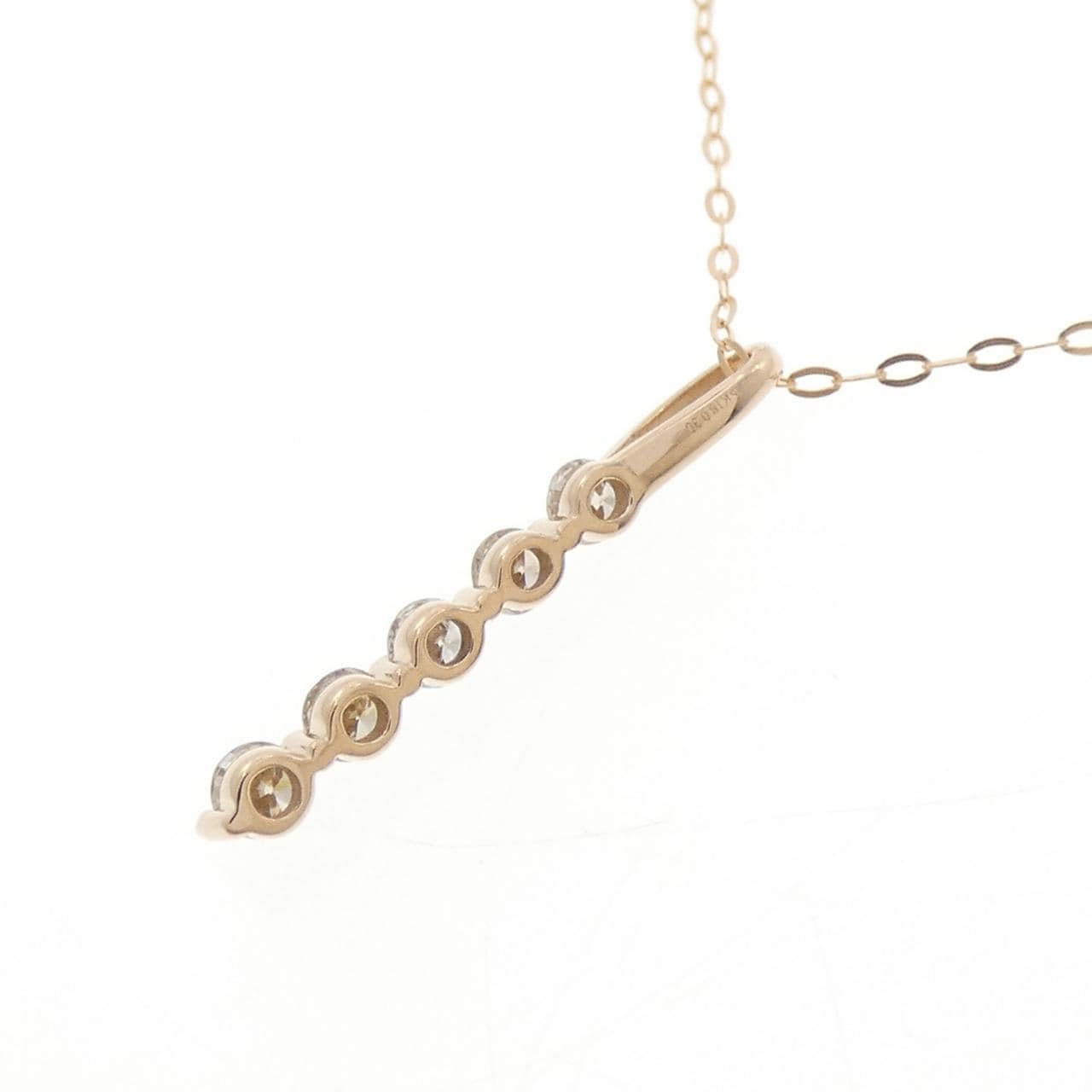ジーエスティービー ダイヤモンド ネックレス 0.30CT