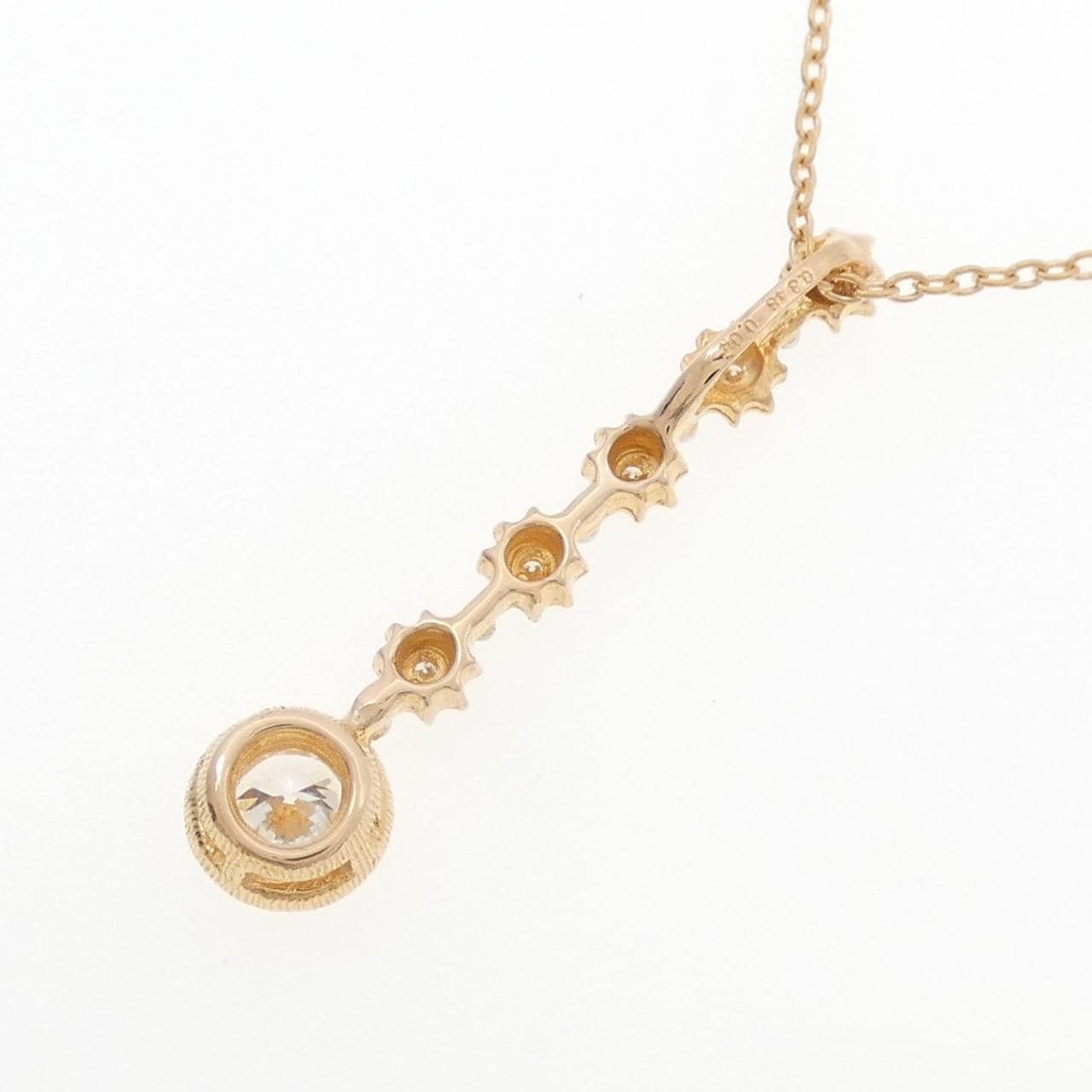 K18PG/K18WG ダイヤモンド ネックレス 0.348CT