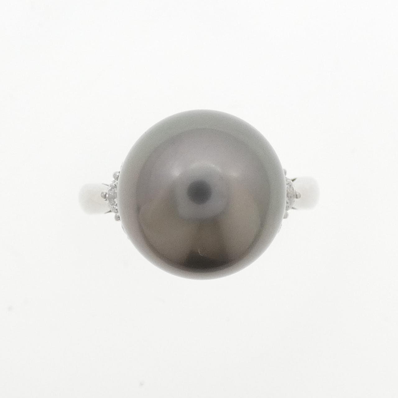 PT900 黒蝶パール リング 11.9mm