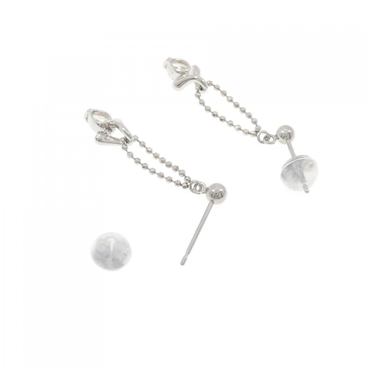 PT900 ダイヤモンド ピアス 0.44CT