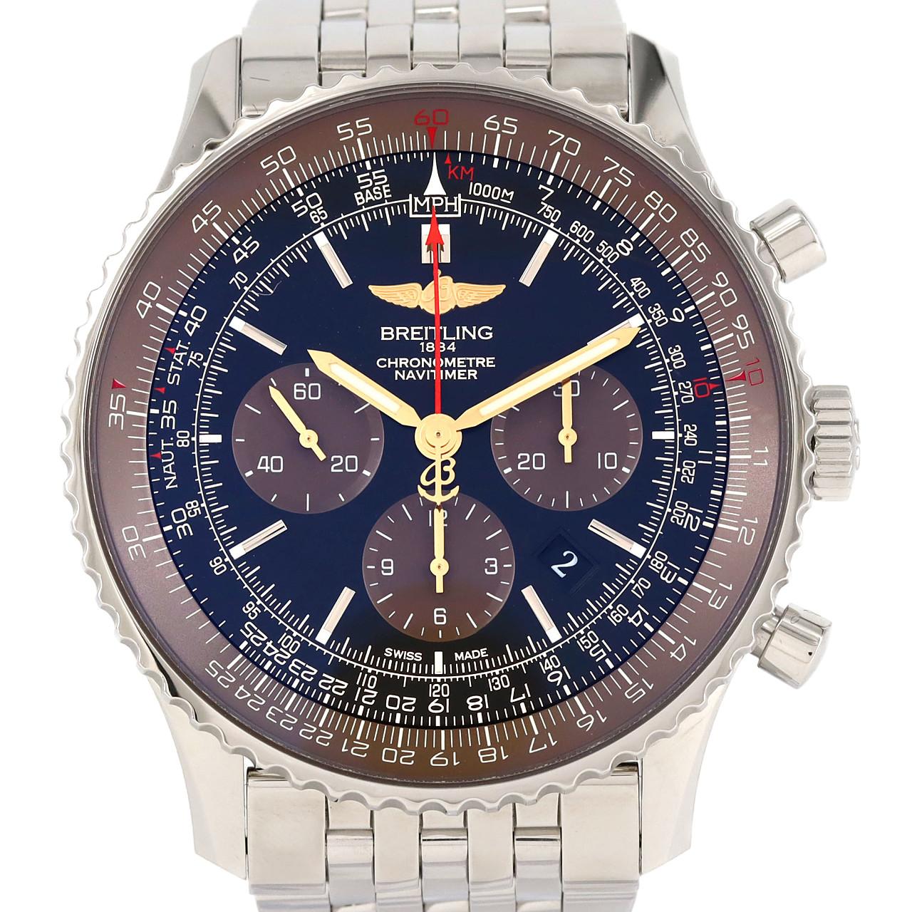 BREITLING Navitimer 01 46MM LIMITED AB0127/A017B81NP SS自動上弦