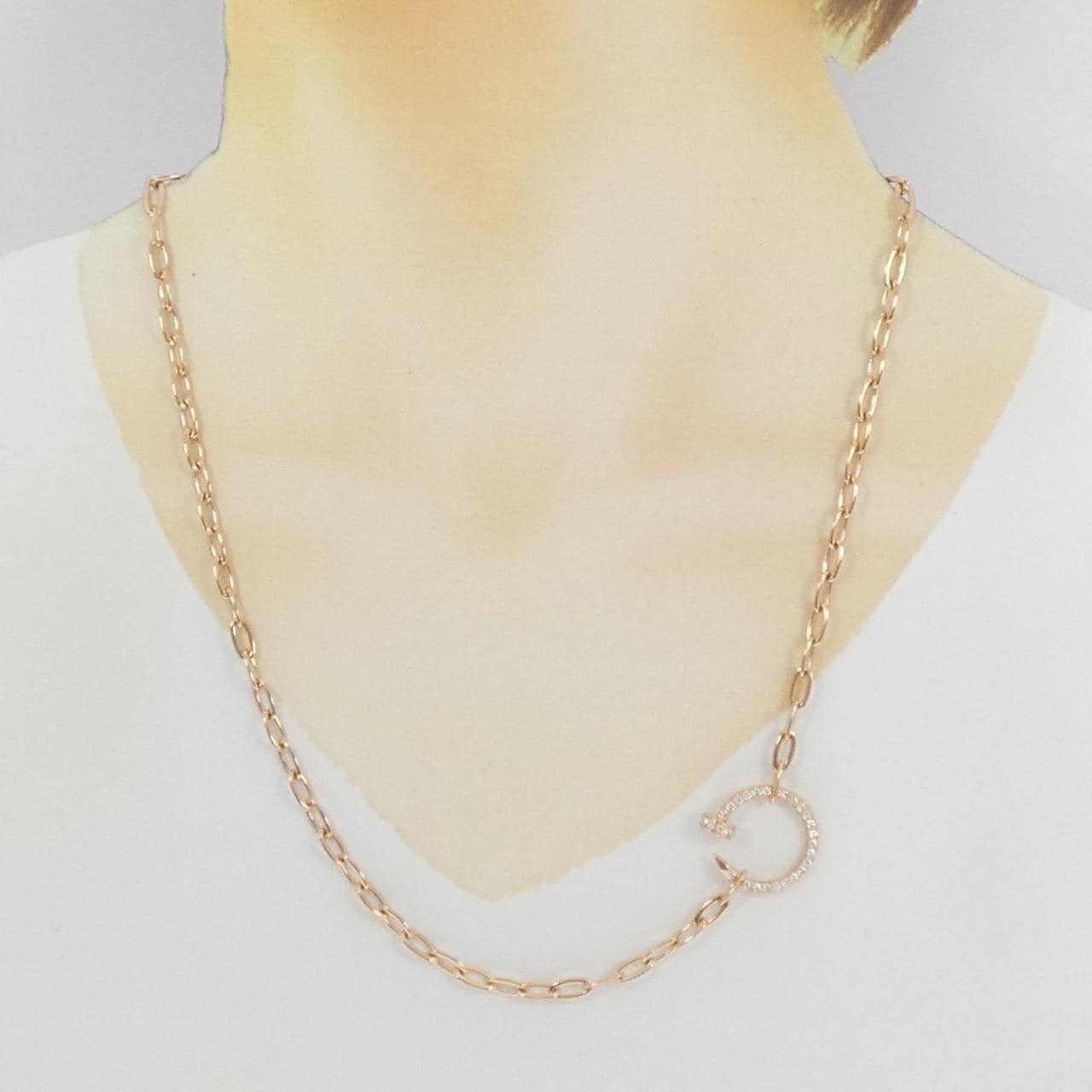 カルティエ ジュスト アン クル ネックレス