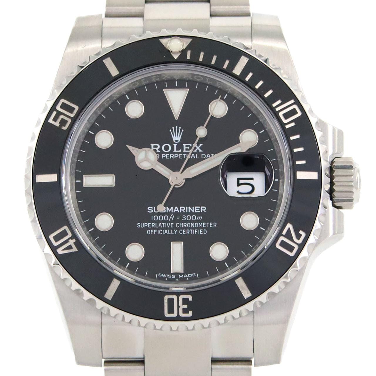 ロレックス サブマリーナーデイト 116610LN SS 自動巻 ランダム番