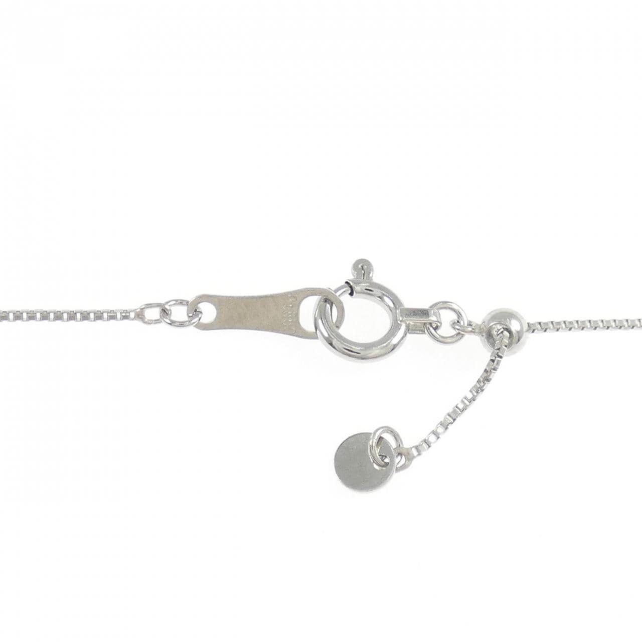 PT900/PT850 エメラルド ネックレス 0.90CT