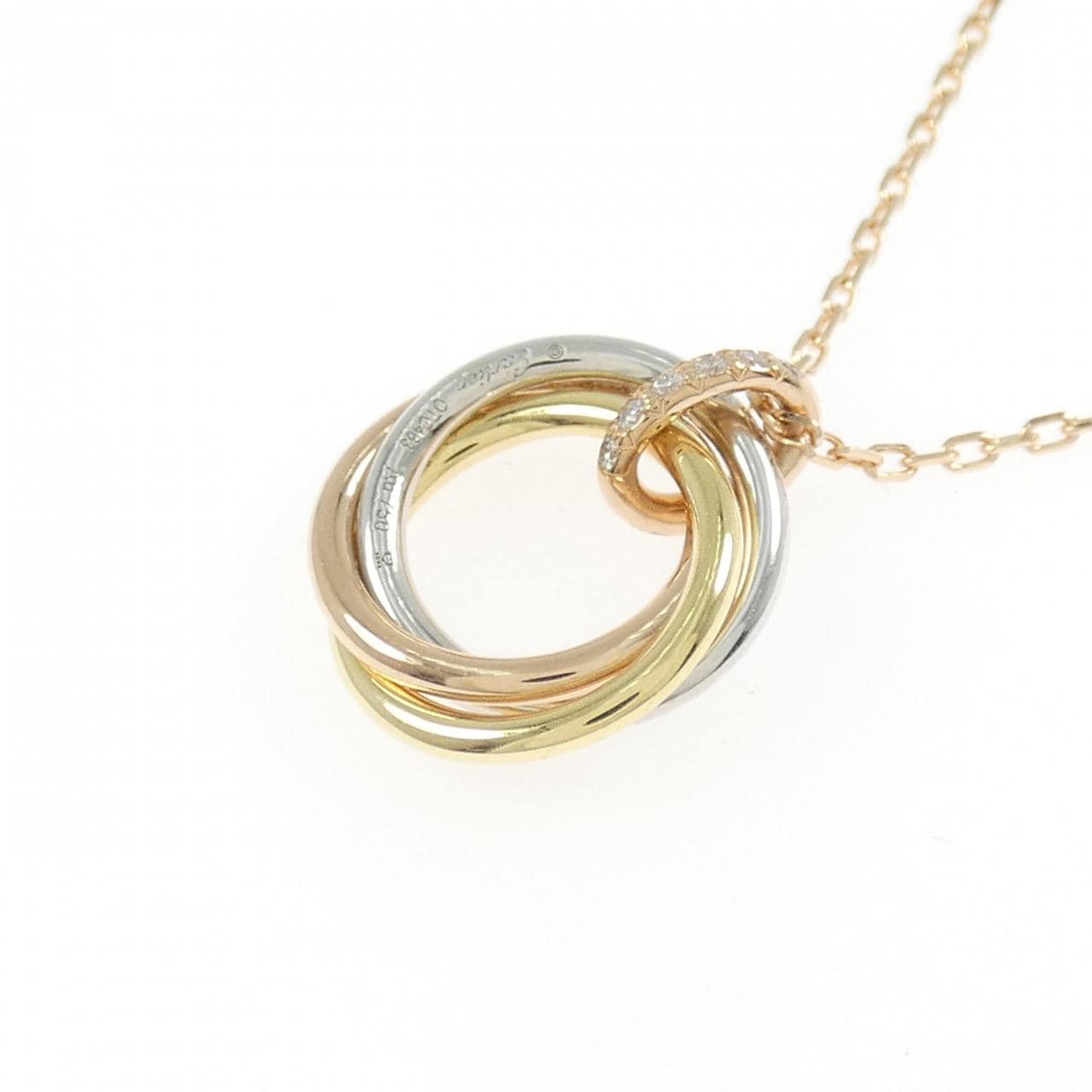 カルティエ トリニティ ネックレス