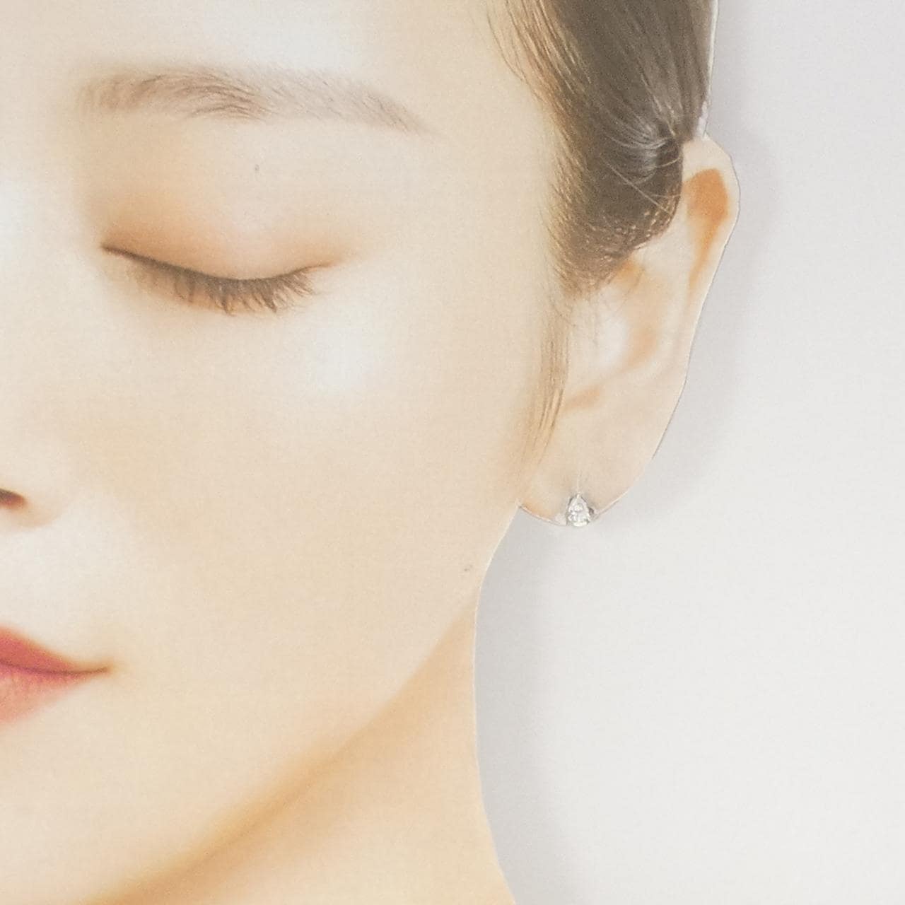 PT900/PT950 ダイヤモンド ピアス 0.36CT