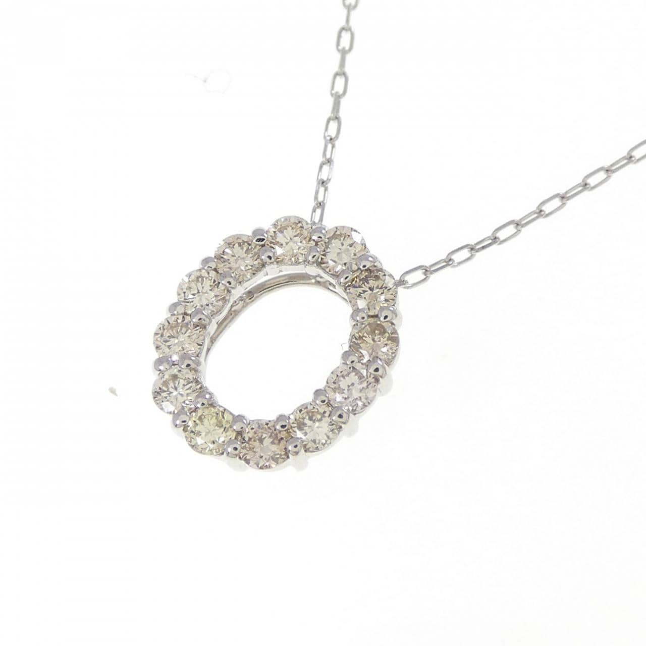 PT900/PT850 ダイヤモンド ネックレス 0.30CT
