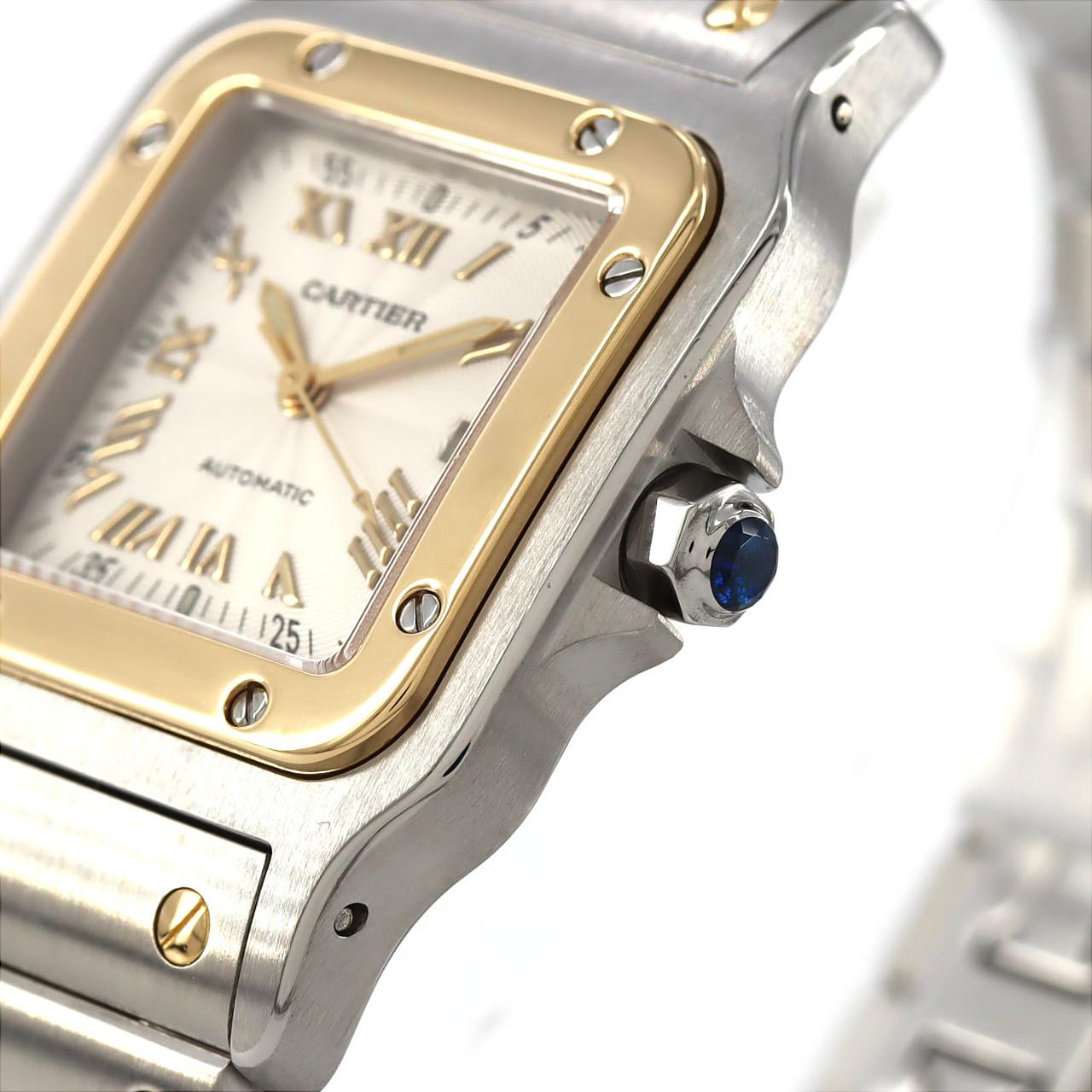 カルティエ サントスガルベLM コンビ W20041C4 SSxYG 自動巻