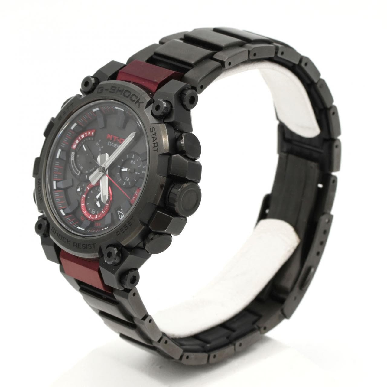 カシオ G-SHOCK･MT-G 電波時計 MTG-B3000BD-1AJF SSxカーボン ソーラークォーツ