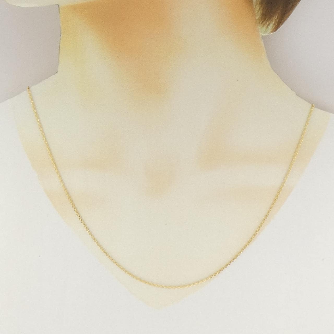 K18YG チェーン ネックレス