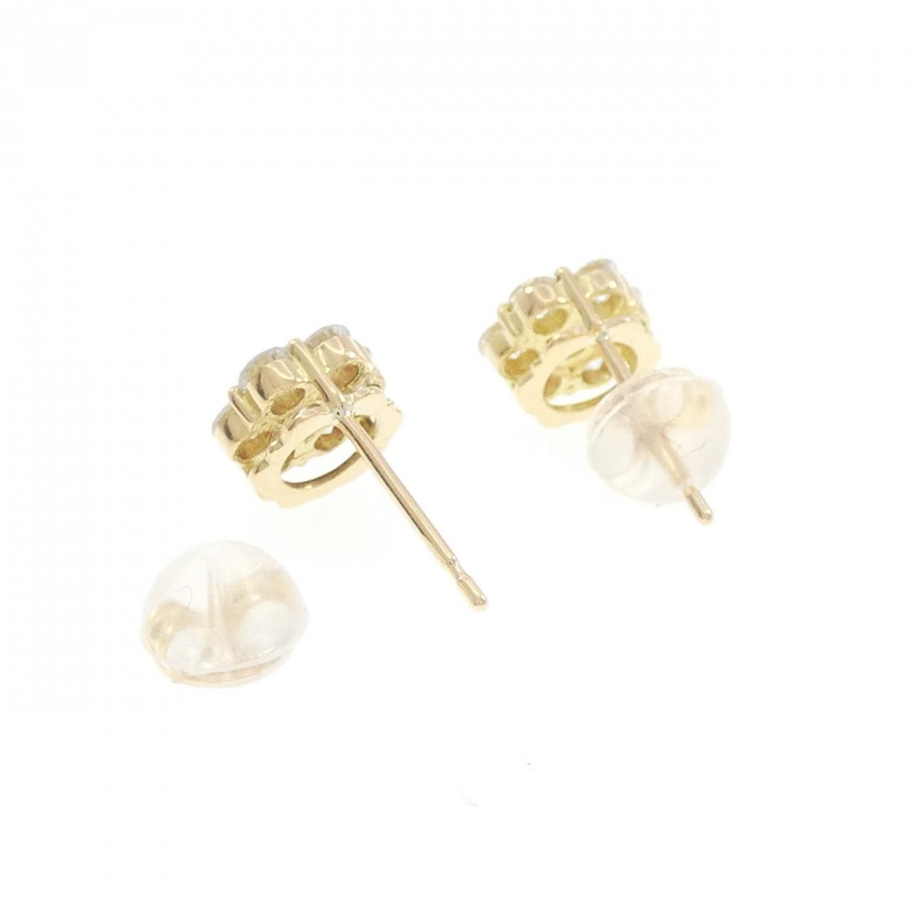 K18YG ダイヤモンド ピアス 0.60CT
