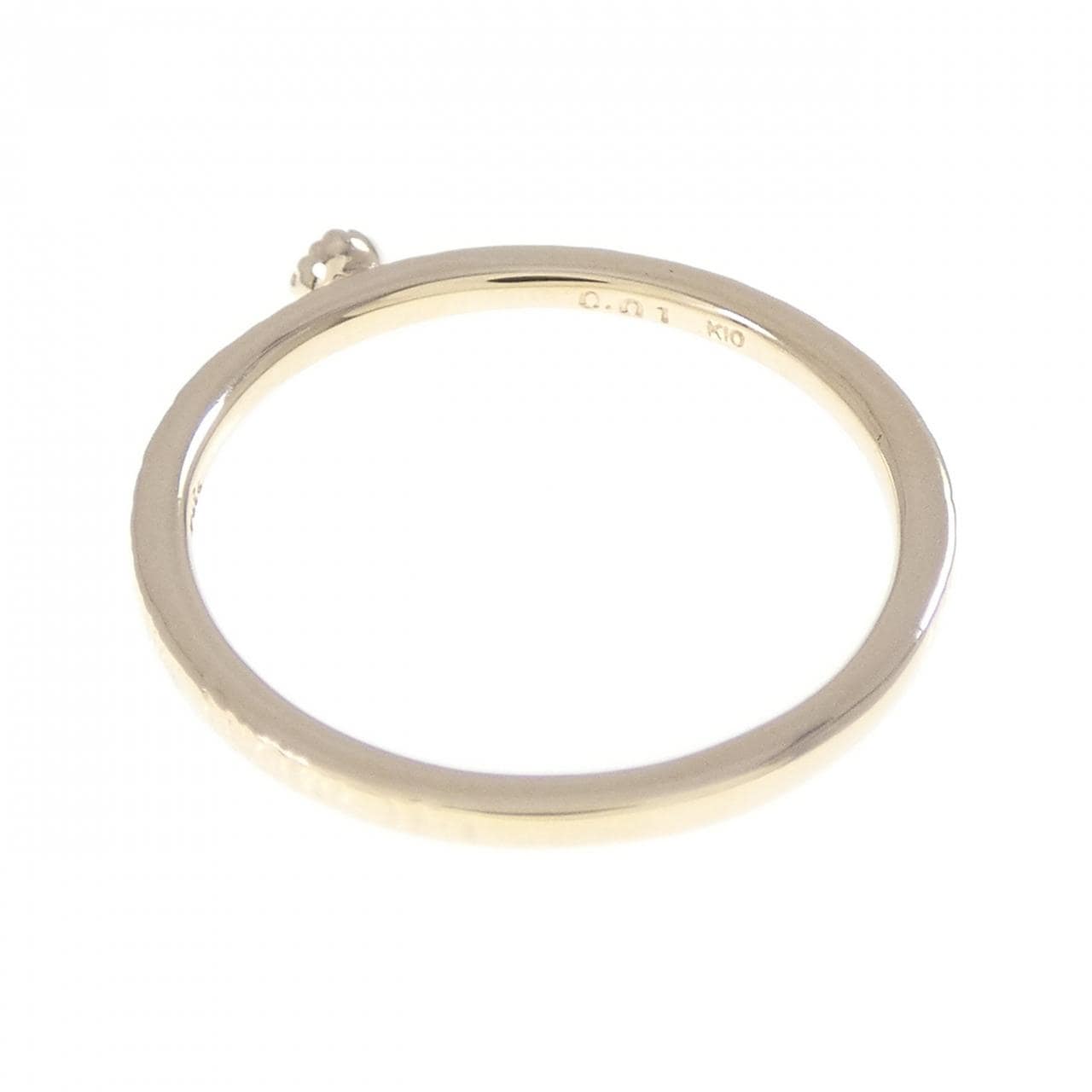 アガット ダイヤモンド リング 0.01CT