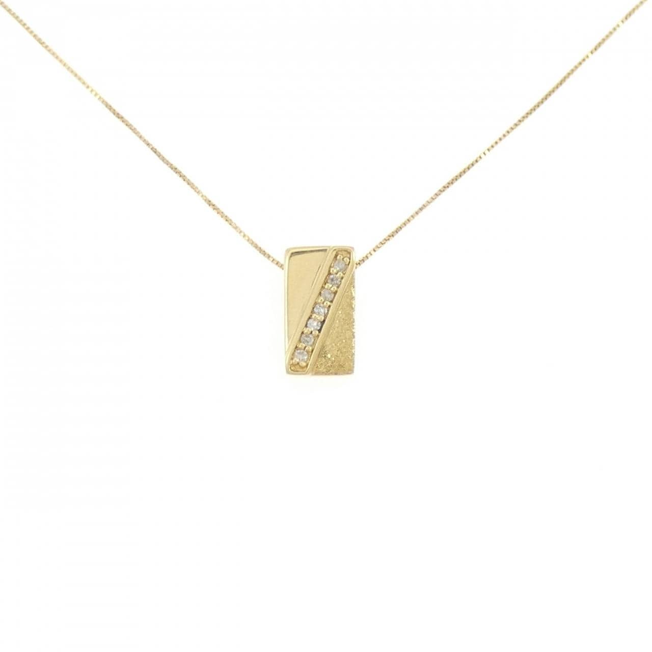 K18YG ダイヤモンド ネックレス 0.05CT