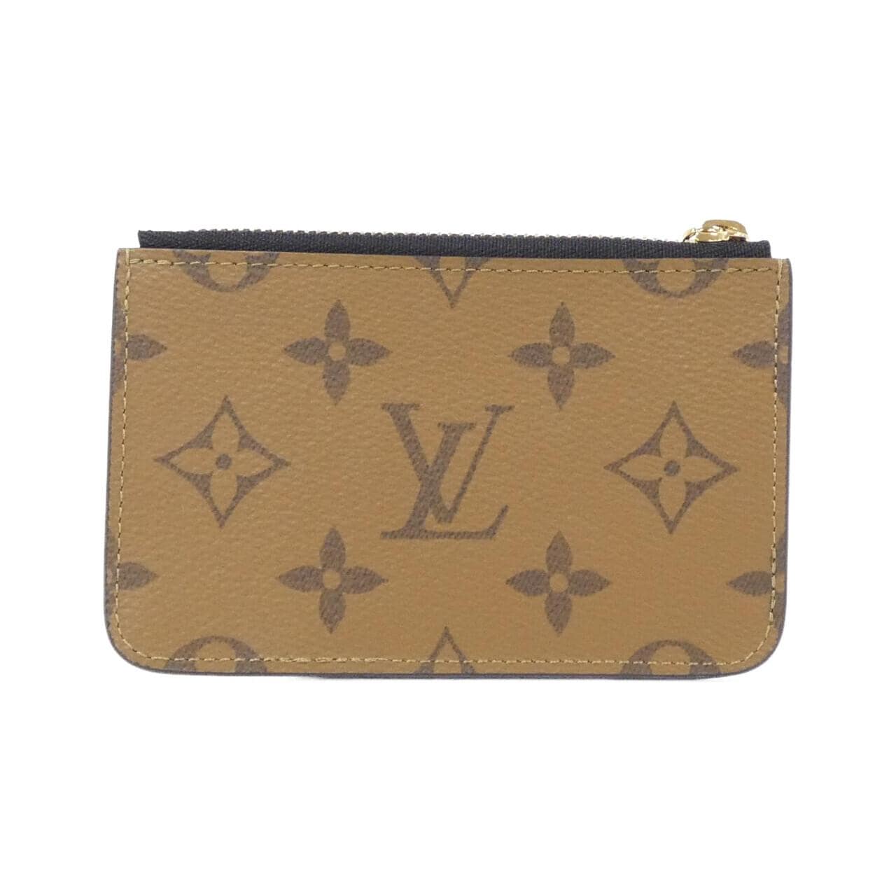 ルイヴィトン モノグラム リバース カードケース ポルト カルト ロミー M81912 コイン&カードケース