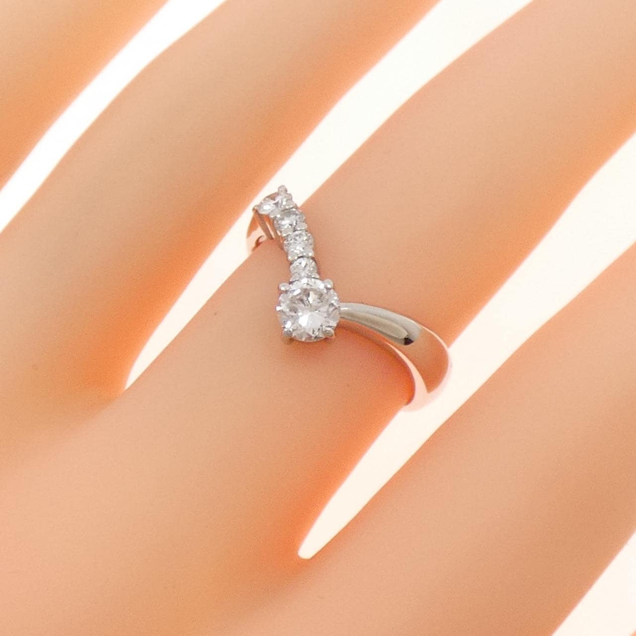 PT900 ダイヤモンド リング 0.338CT