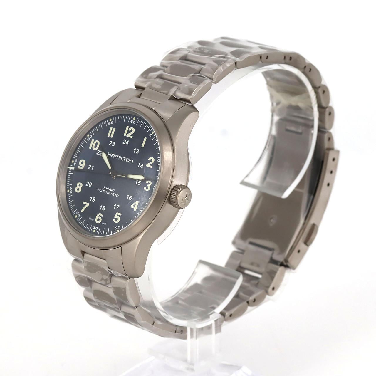 [新品] HAMILTON Khaki Field 钛 Auto H702050/H70205140 TI自动上弦