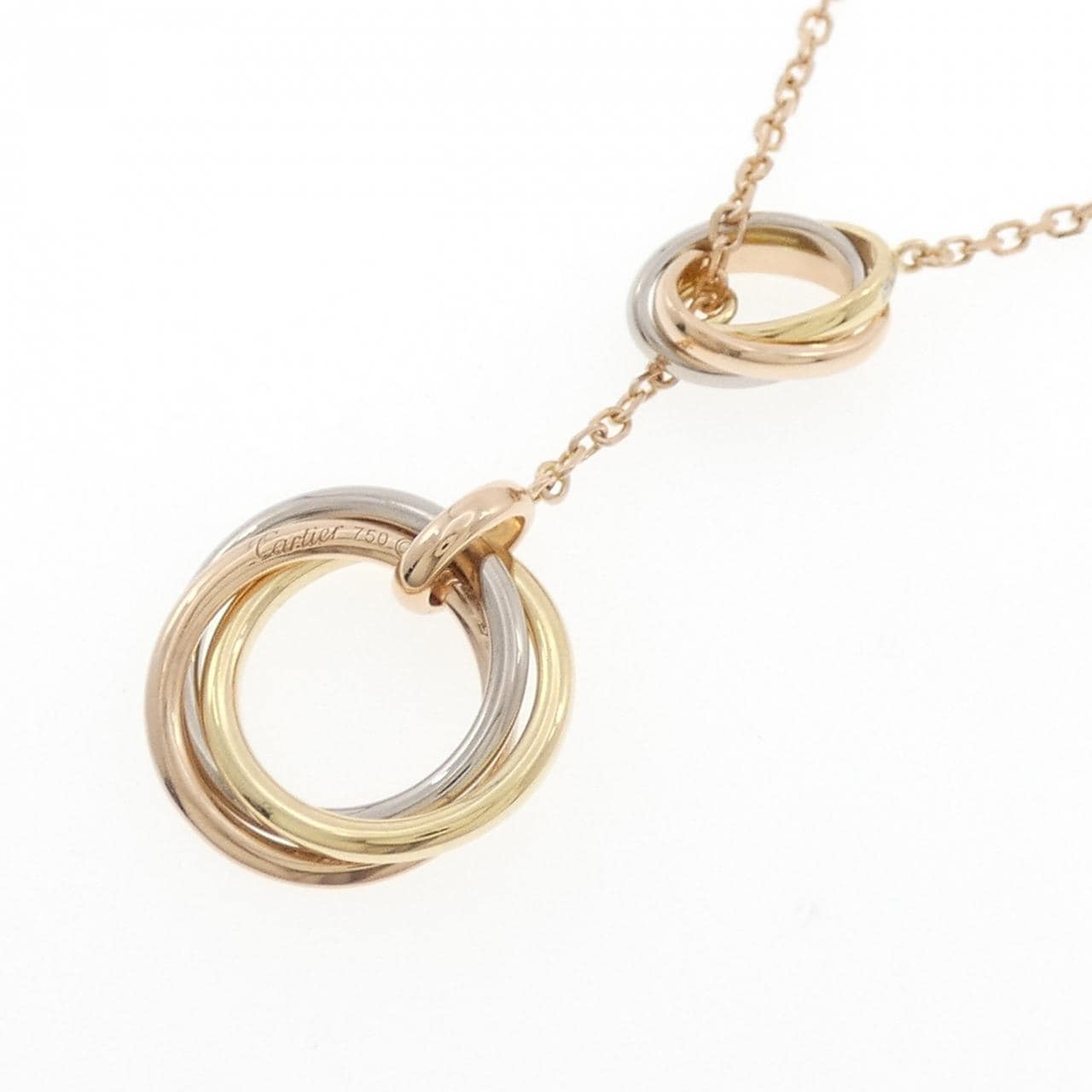 カルティエ トゥフォートリニティ ネックレス