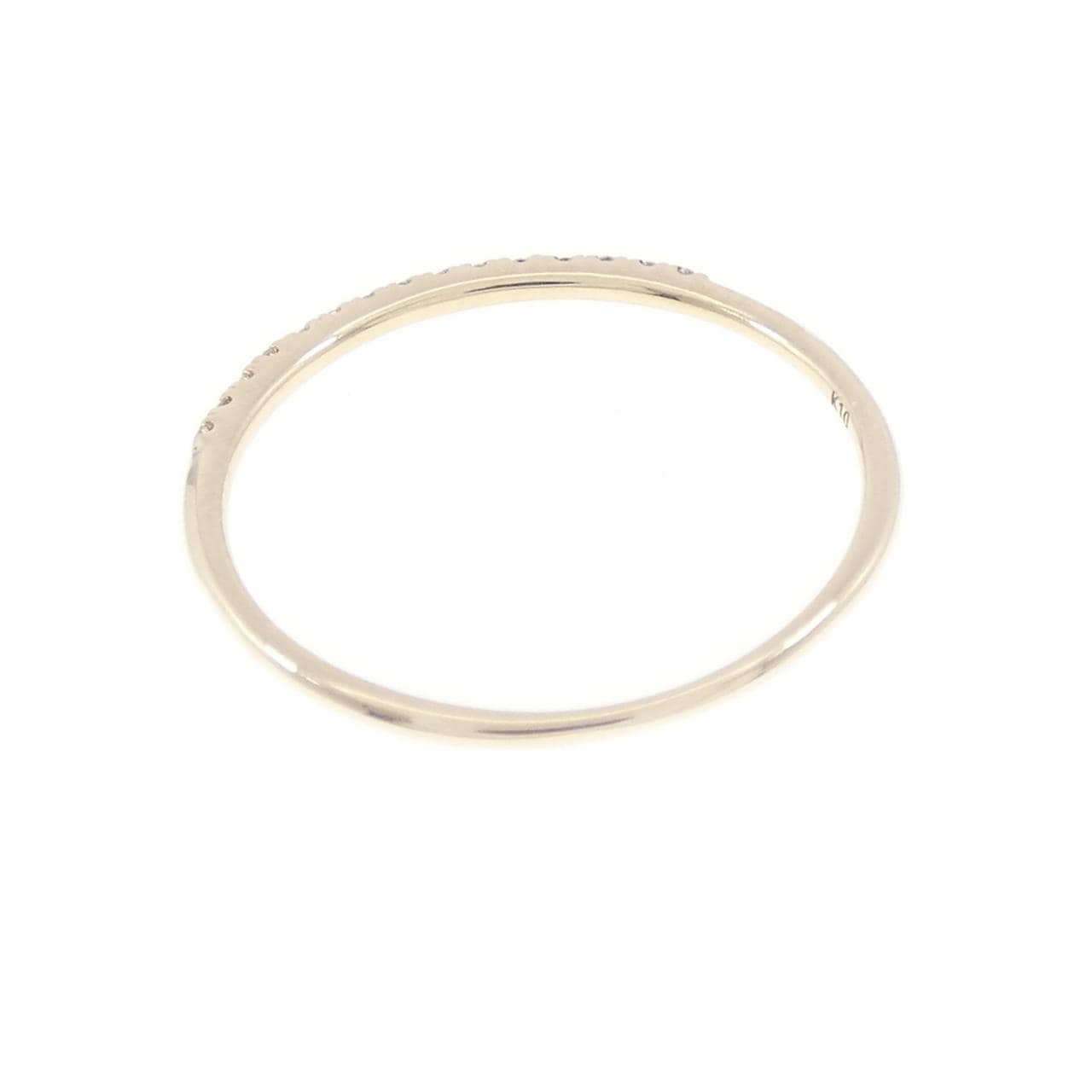 K10YG ダイヤモンド リング 0.02CT