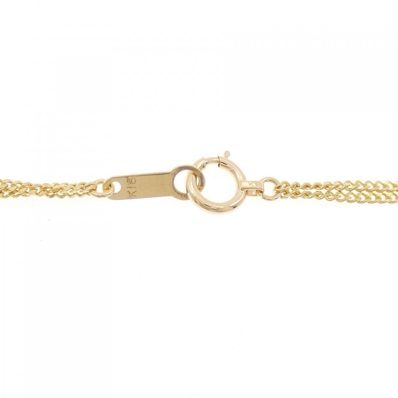 K18YG necklace