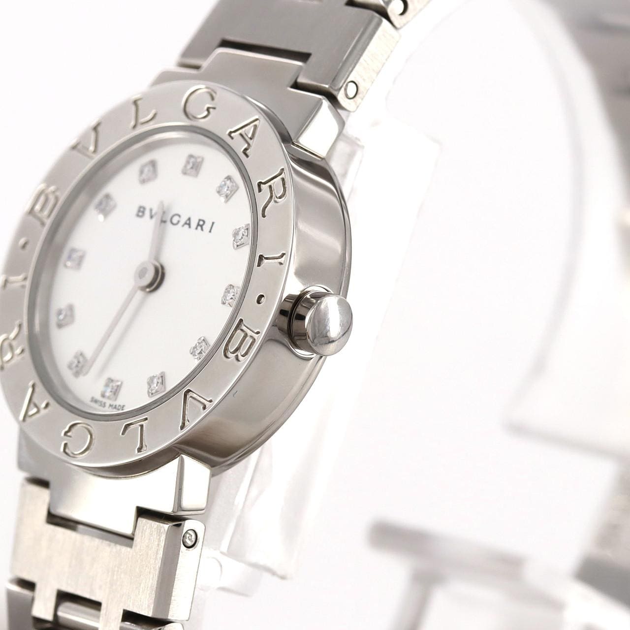 BVLGARI BVLGARI BVLGARI 12P BB23SS/BB23WSS/12JA SS Quartz