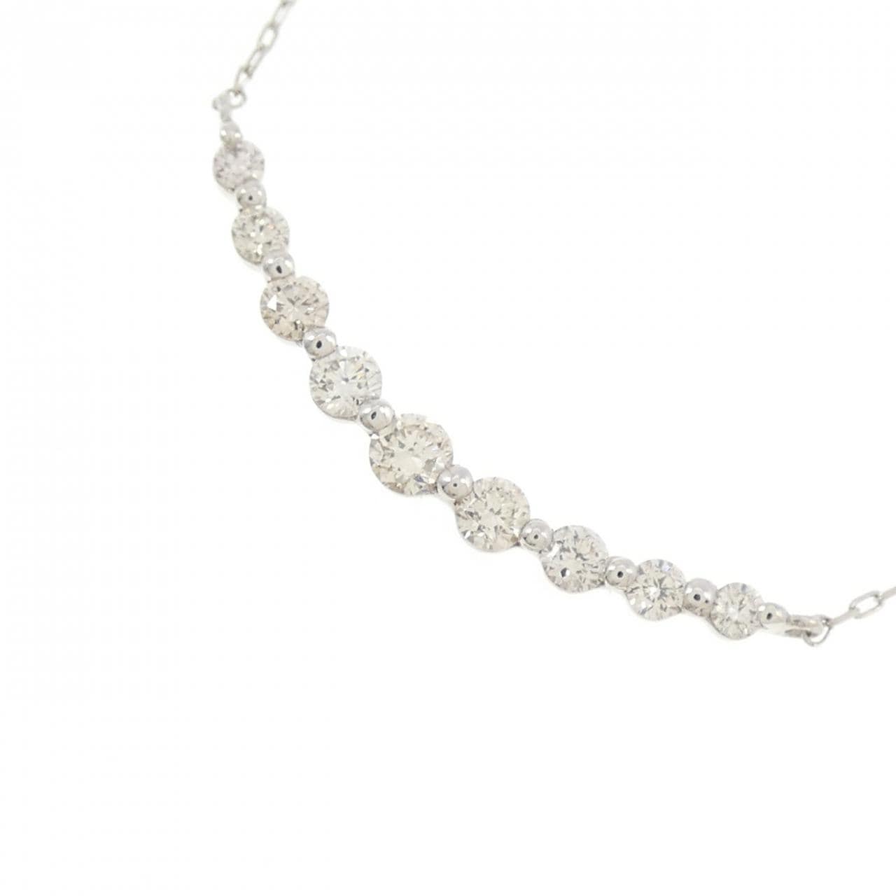 PT900/PT850 ダイヤモンド ネックレス 0.20CT