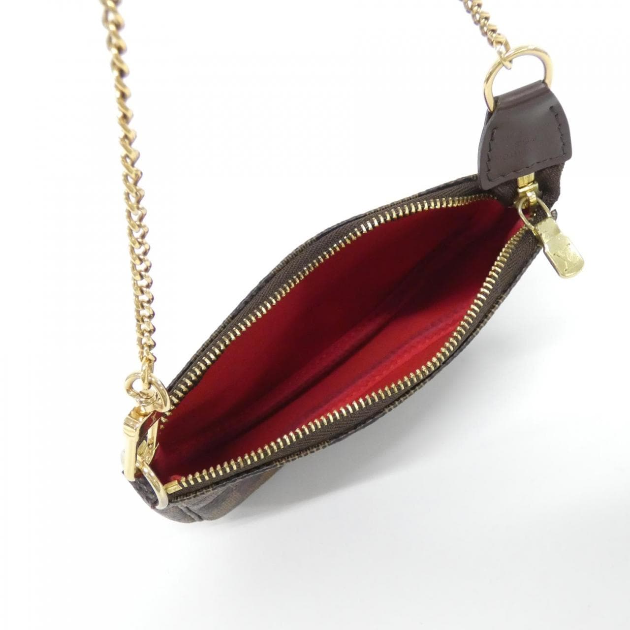 ルイヴィトン ダミエ ミニ ポシェット アクセソワール N58009 アクセサリーポーチ