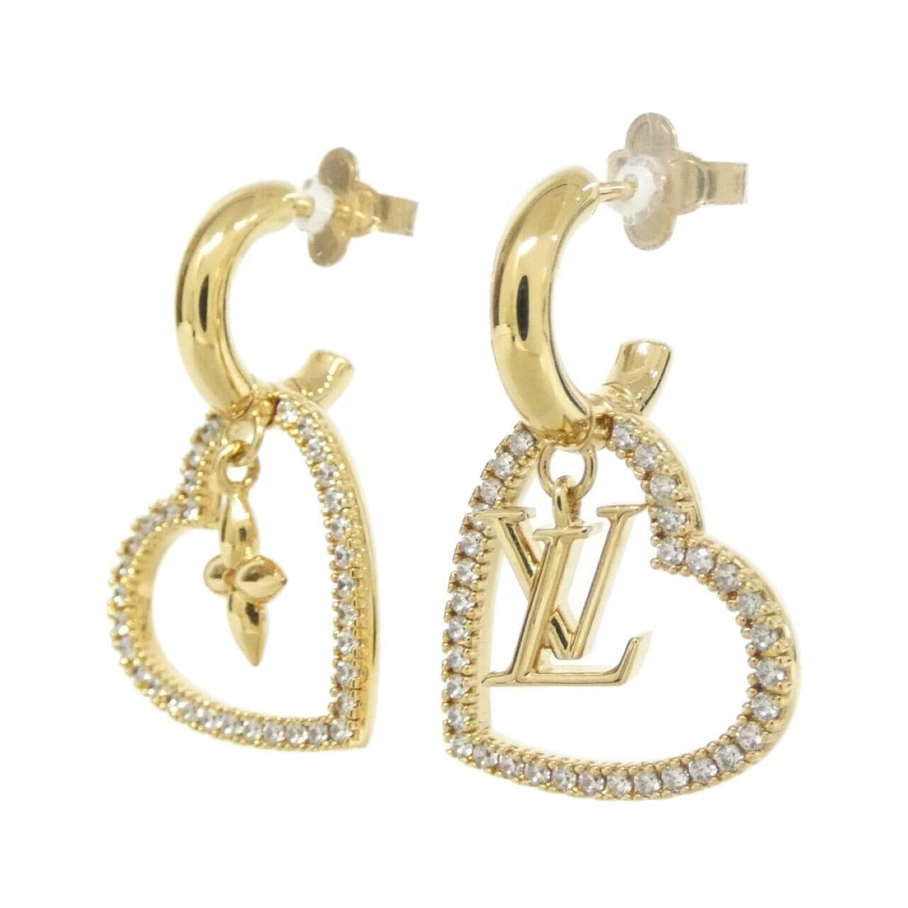 ルイヴィトン マイ LV ハート M02308 ピアス