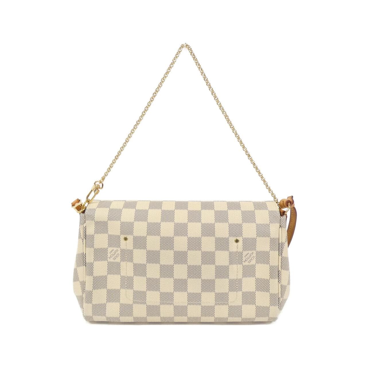 LOUIS VUITTON Damier Azur Favorite MM N41275 Shoulder Bag