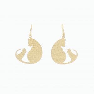 K18YG キャット ピアス