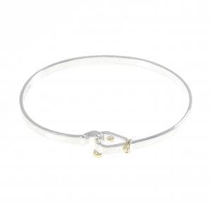 【ヴィンテージ】ティファニー フック&アイ バングル