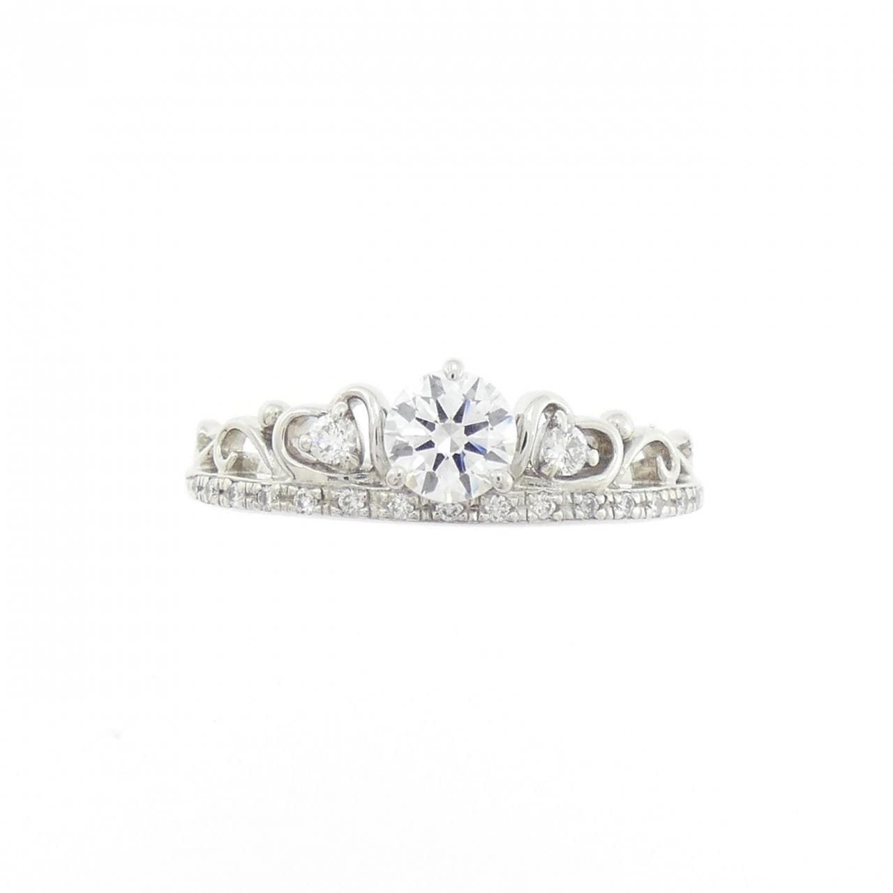 PT950 ダイヤモンド リング 0.31CT D IF 3EXT