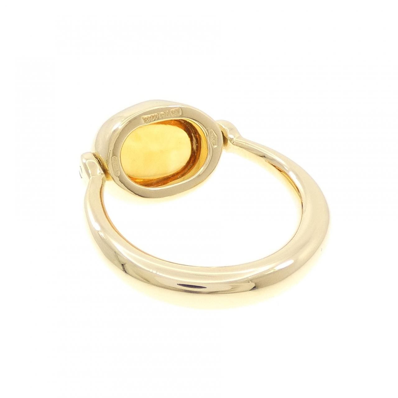 ブルガリ シトリン リング