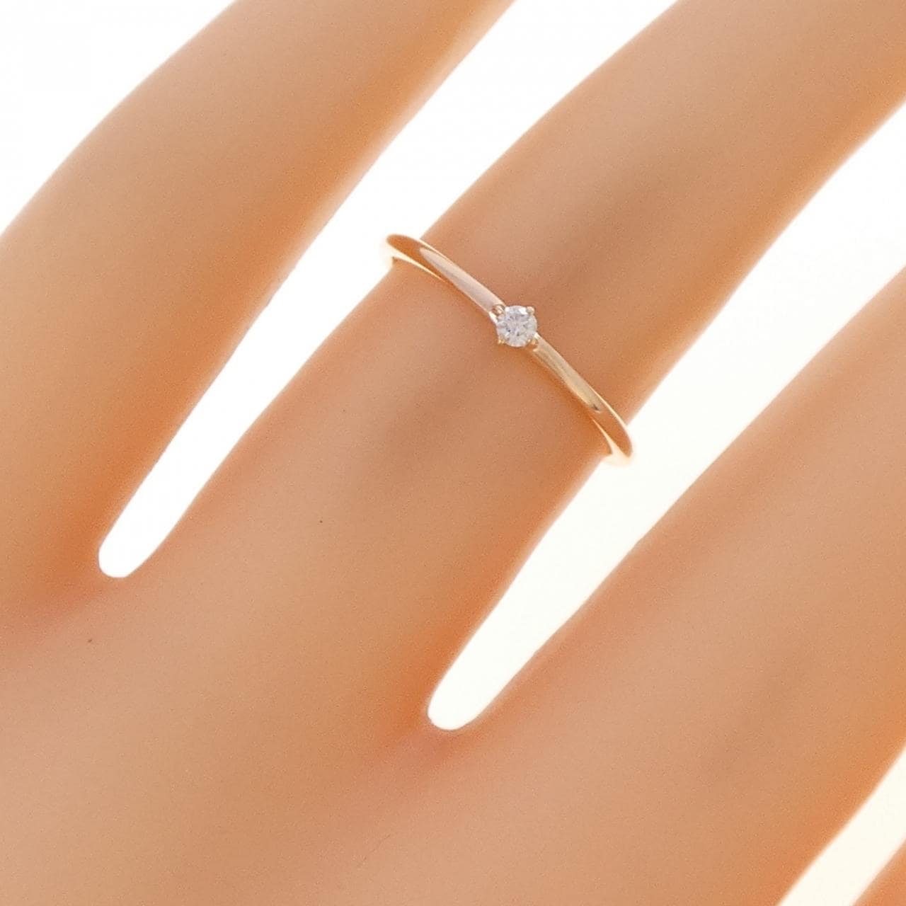 K10PG ダイヤモンド リング 0.02CT