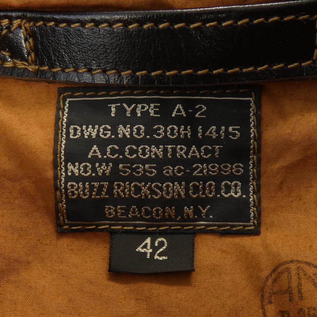 バズリクソンズ BUZZ RICKSON'S BR80644 レザージャケット