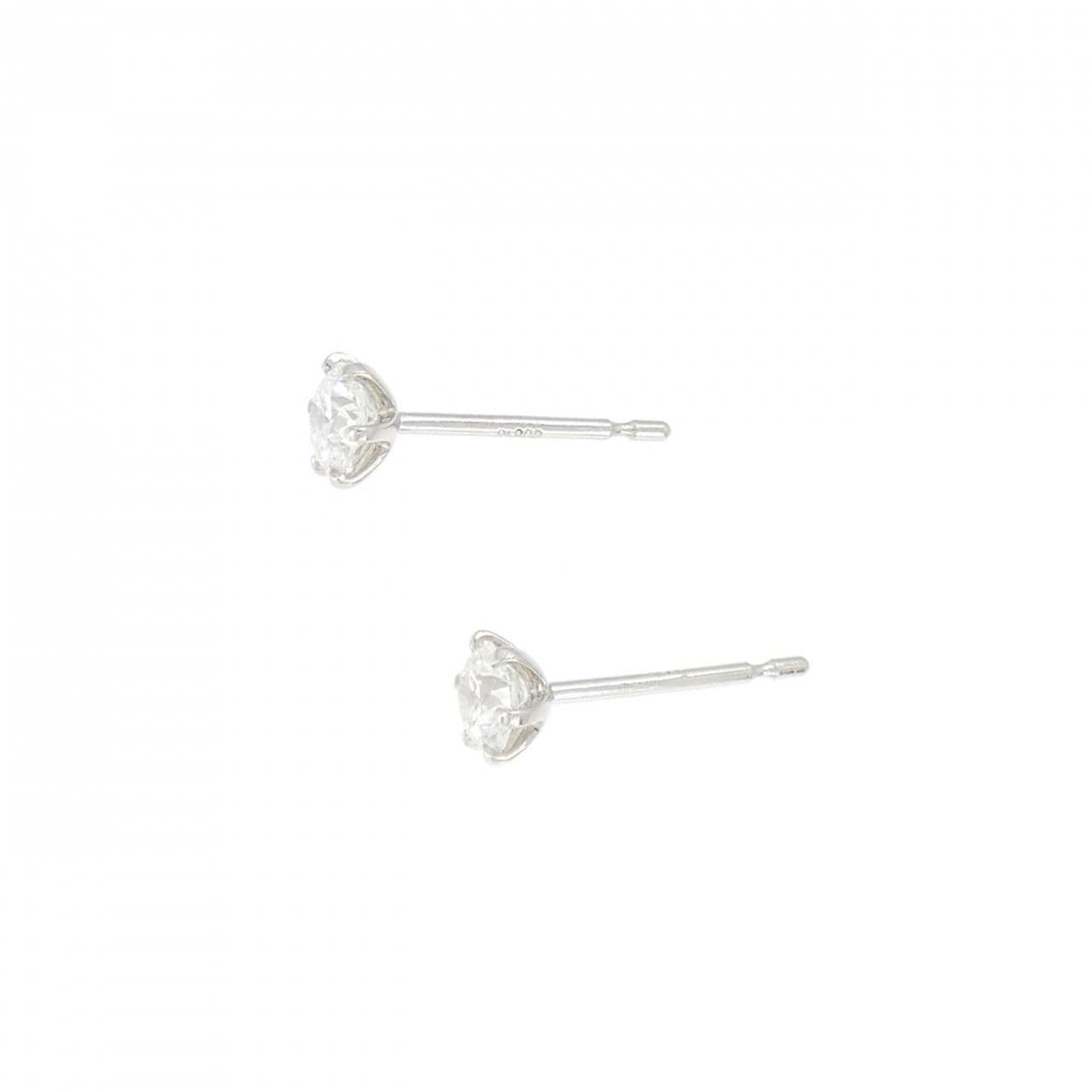 【リメイク】PT/ST ダイヤモンド ピアス 0.220CT 0.226CT E SI1 3EXT H&C